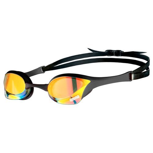 Очки для плавания arena Cobra Ultra Swipe Mirror, yellow copper-black