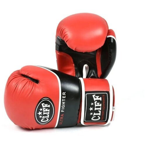 Перчатки бокс ULTRA FIGHTER (FLEX) 12 oz цвет: красный
