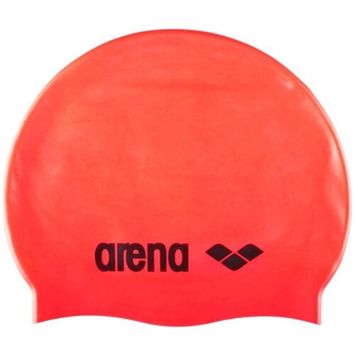 Шапочка для плавания ARENA Classic Silicone, арт.9166240, ярко-красный, силикон
