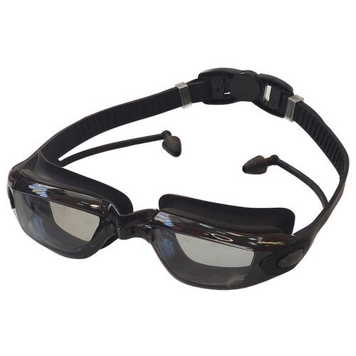 Очки для плавания Sportex E38887, черный