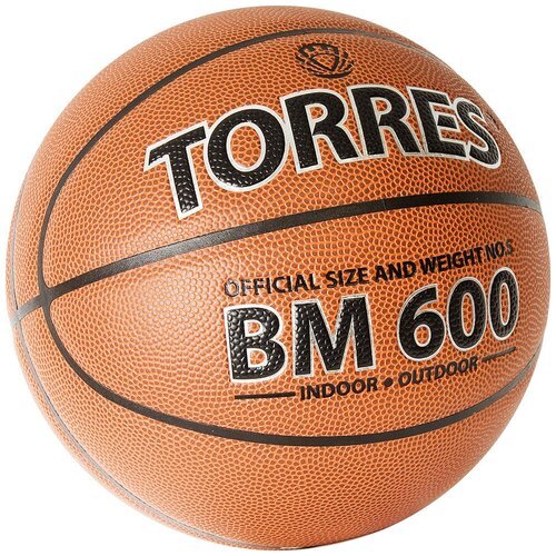 Баскетбольный мяч TORRES BM600 B32025, р. 5